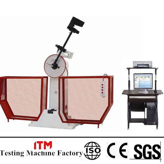 ASTM E23 automatic metal pendulum charpy impact testing machine