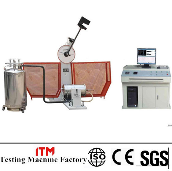Digital Charpy Pendulum impact testing machine with pneumatic automatic sample sending device 